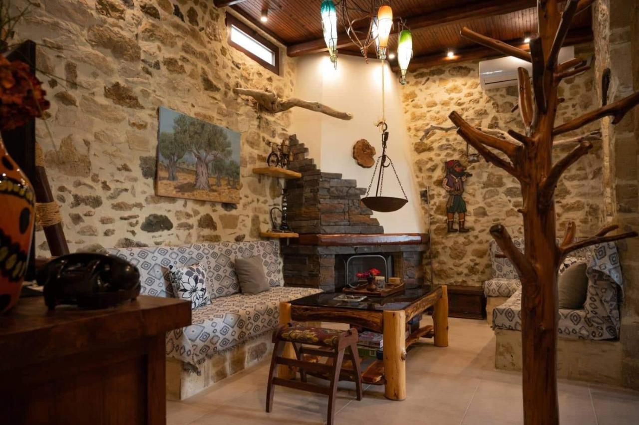 Dioni Stone House Villa Petrokefalo Eksteriør billede